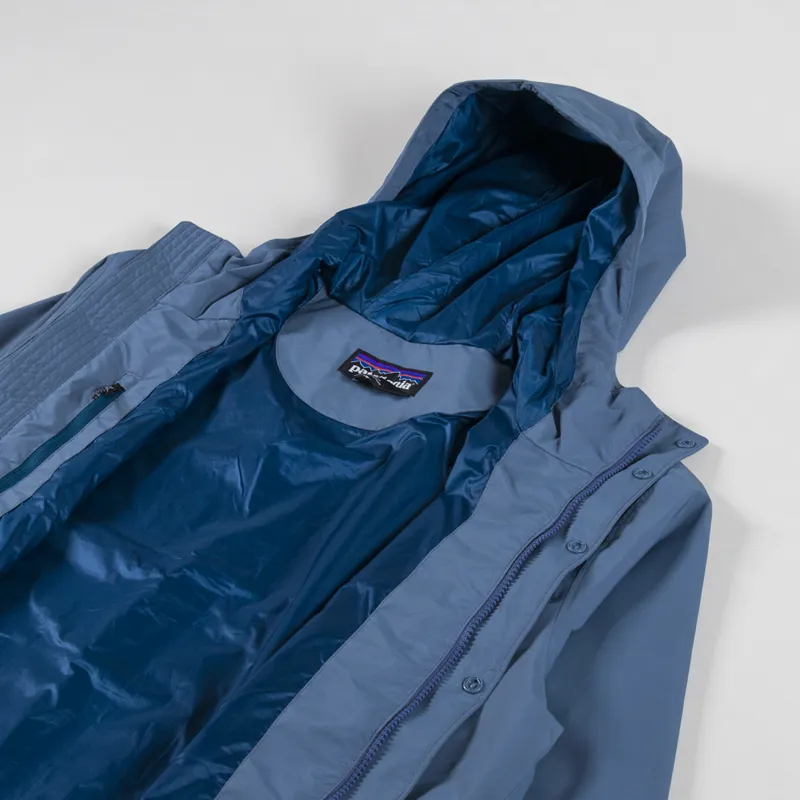 Patagonia Jackson Glacier Rain Jacket Utility Blue-4