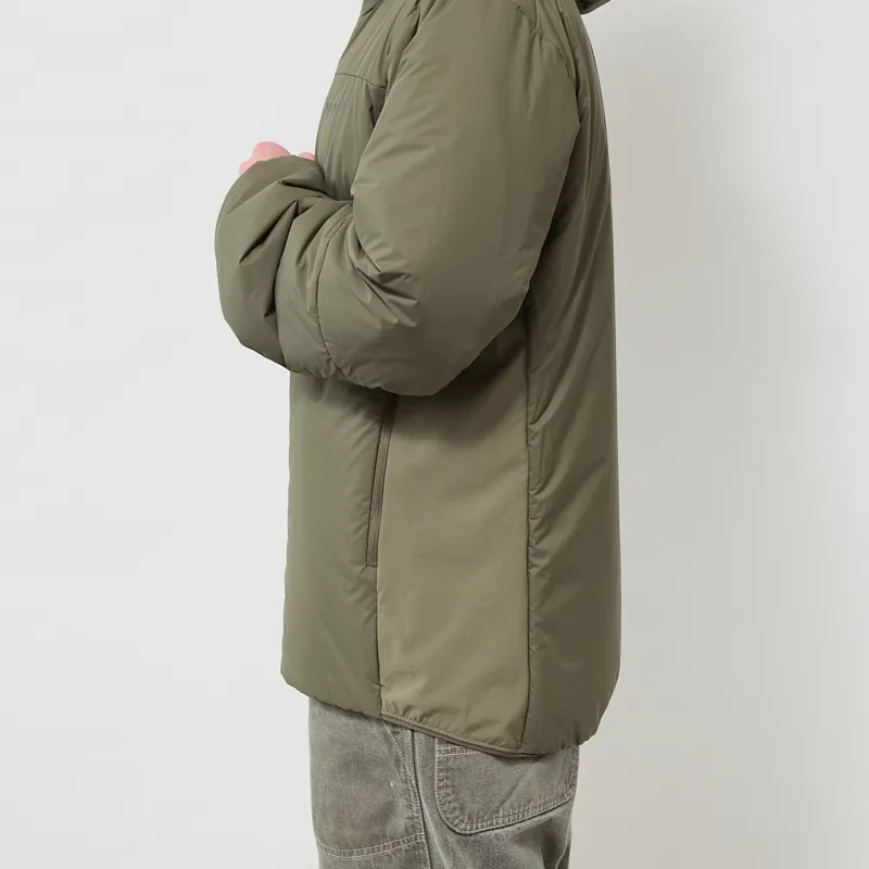 Norrona Femund Thermo60 Zip Hood Olive Night-4