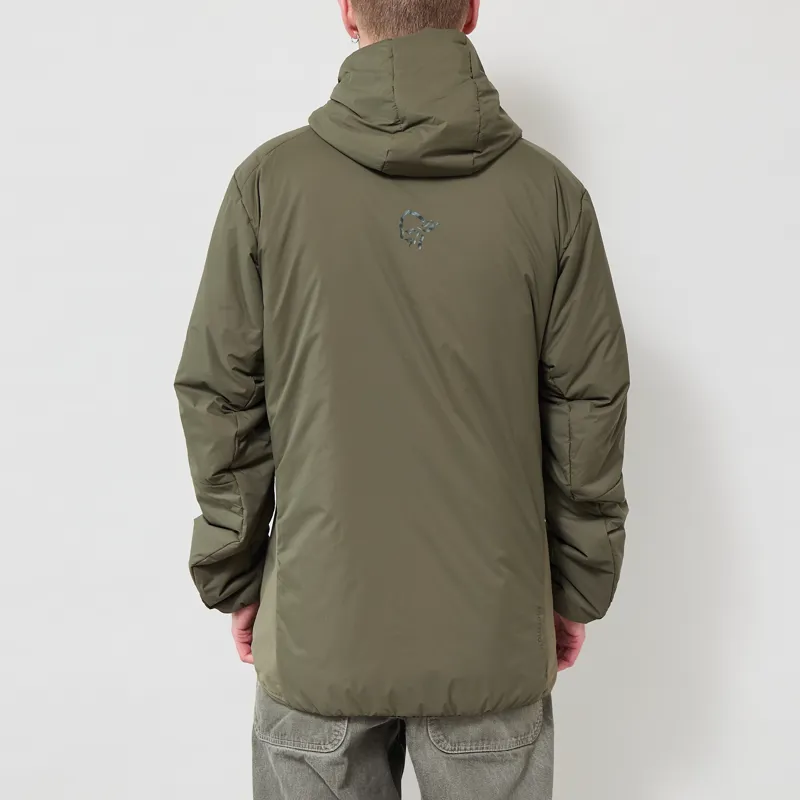 Norrona Femund Thermo60 Zip Hood Olive Night-3