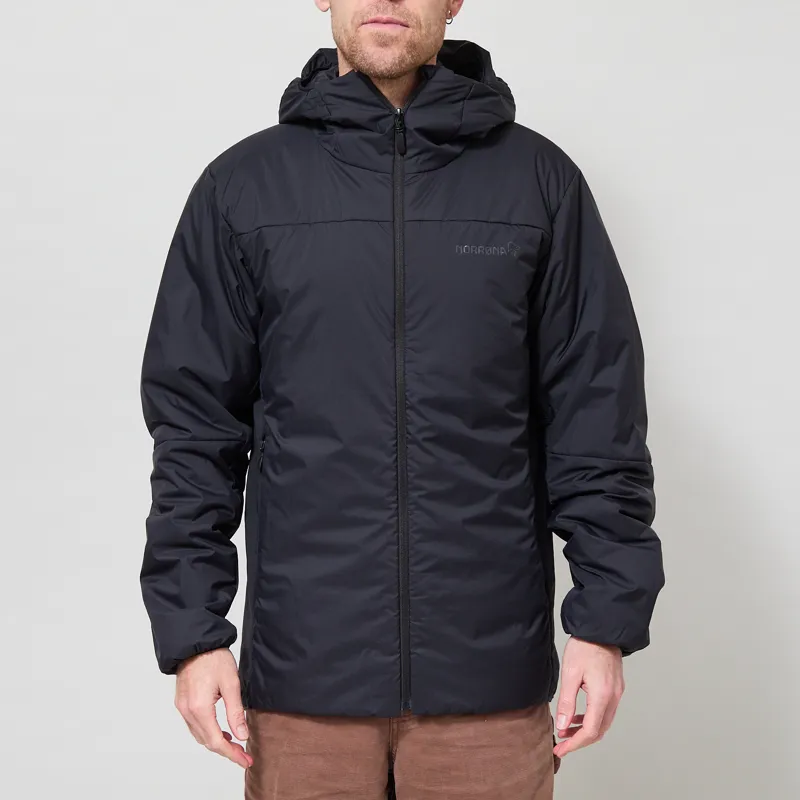 Norrona Femund Thermo60 Zip Hood Caviar Black-1