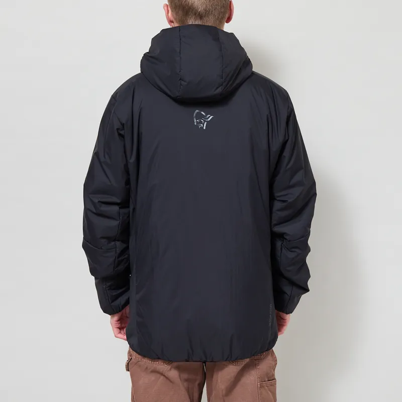 Norrona Femund Thermo60 Zip Hood Caviar Black-2