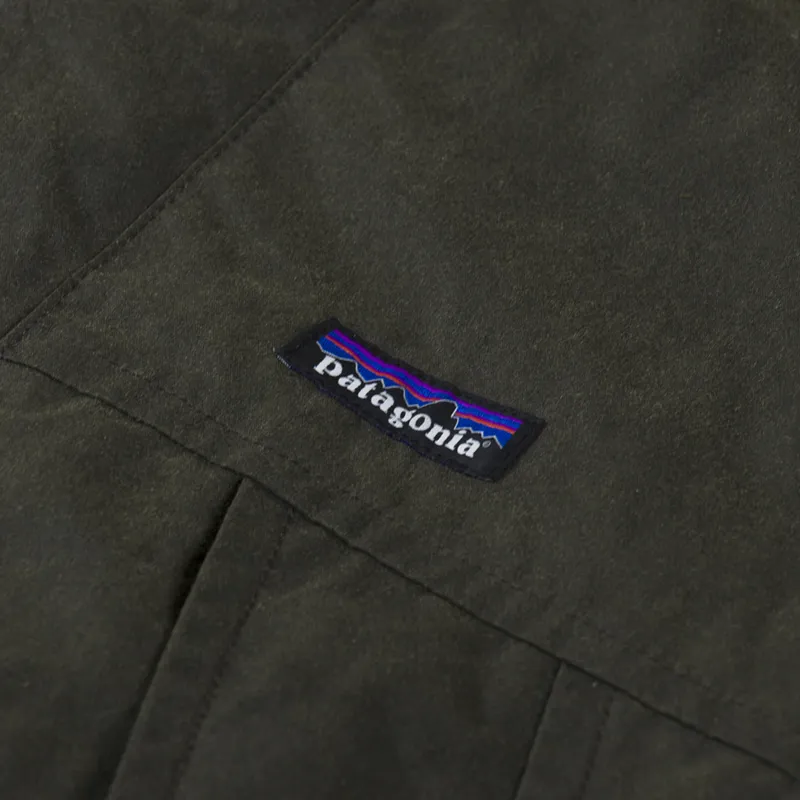 Patagonia Waxed Cotton Jacket Basin Green-8