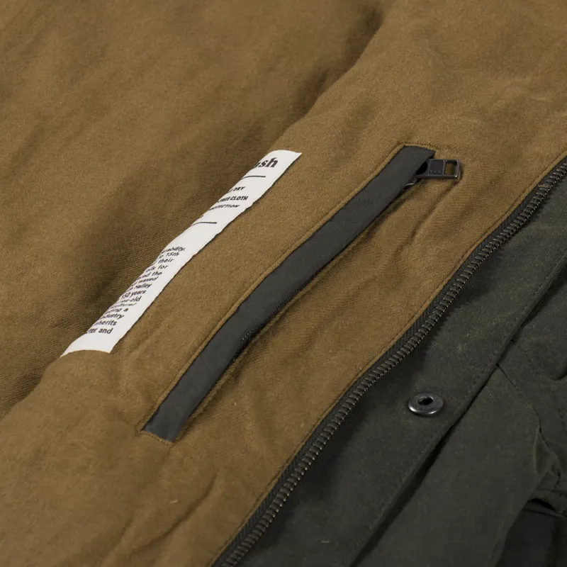 Patagonia Waxed Cotton Jacket Basin Green-10