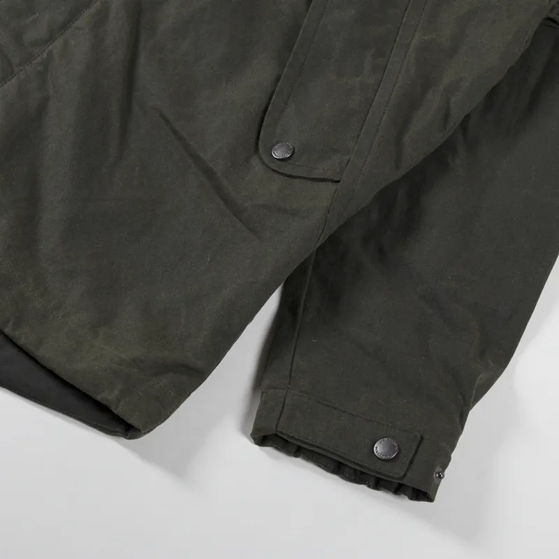 Patagonia Waxed Cotton Jacket Basin Green-11