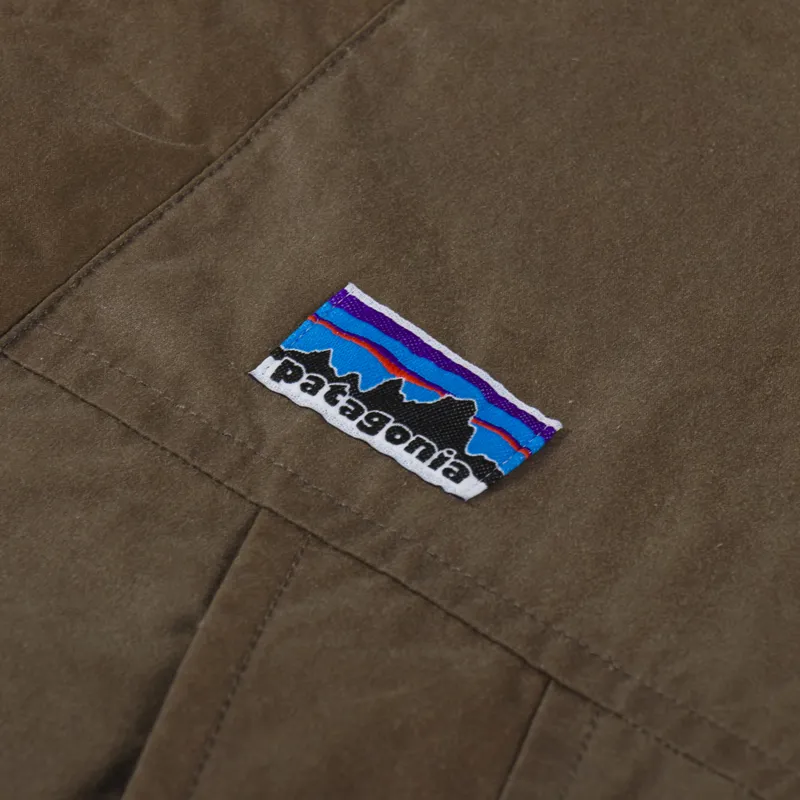 Patagonia Waxed Cotton Jacket Coriander Brown-6
