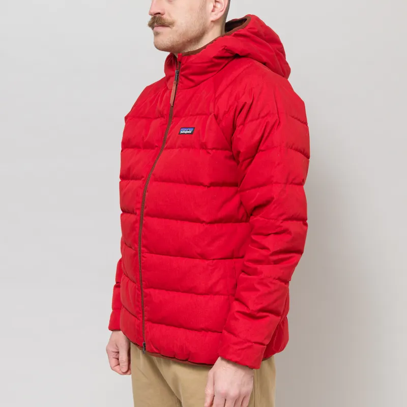 Patagonia Cotton Down Jacket Amanita Red-1