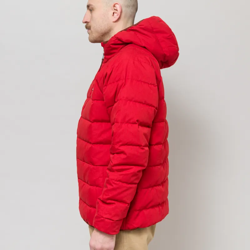 Patagonia Cotton Down Jacket Amanita Red-2