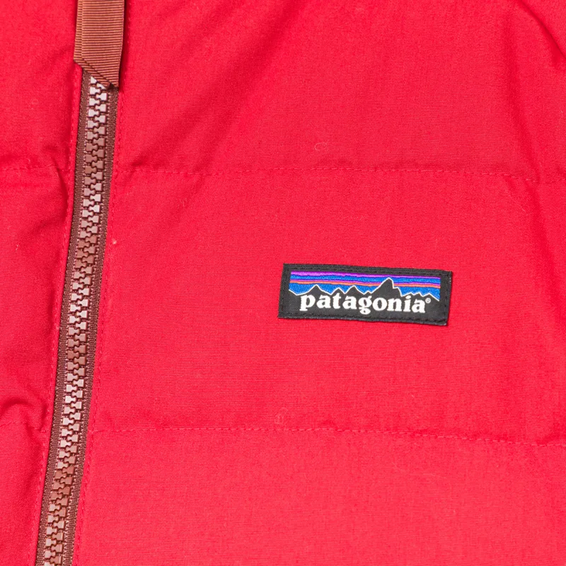 Patagonia Cotton Down Jacket Amanita Red-7