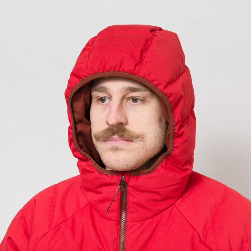Patagonia Cotton Down Jacket Amanita Red-5