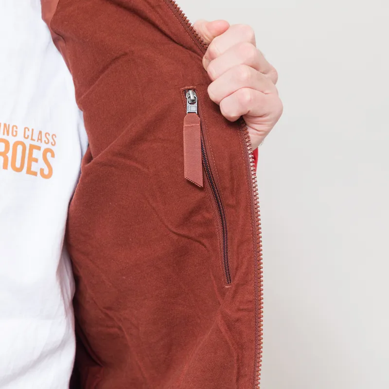 Patagonia Cotton Down Jacket Amanita Red-8