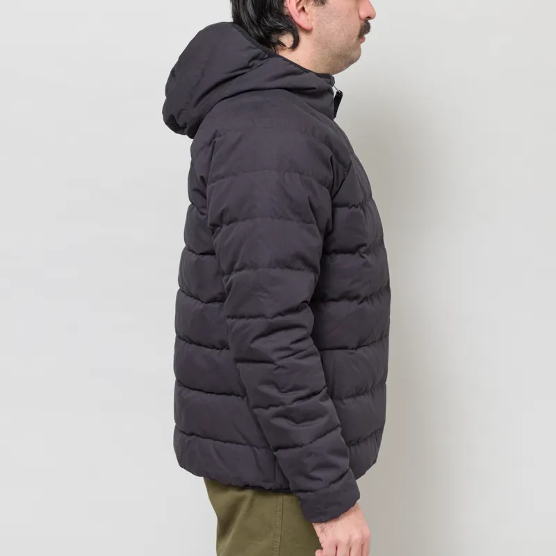 Patagonia Cotton Down Jacket Black-4