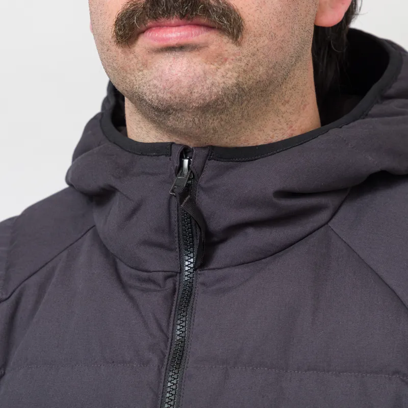 Patagonia Cotton Down Jacket Black-6