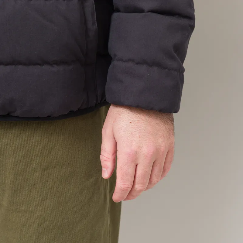 Patagonia Cotton Down Jacket Black-12