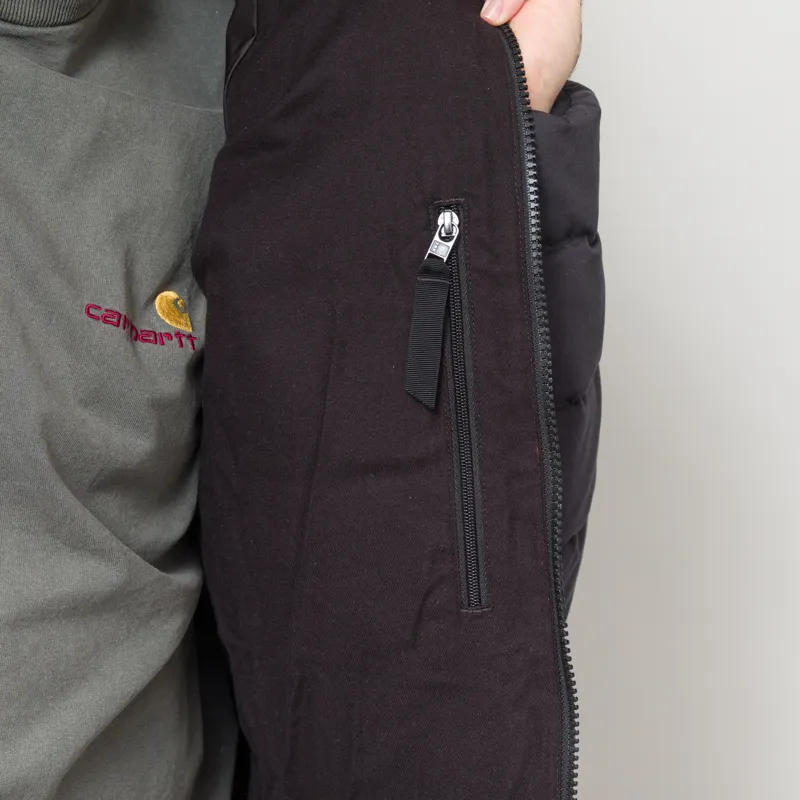 Patagonia Cotton Down Jacket Black-11