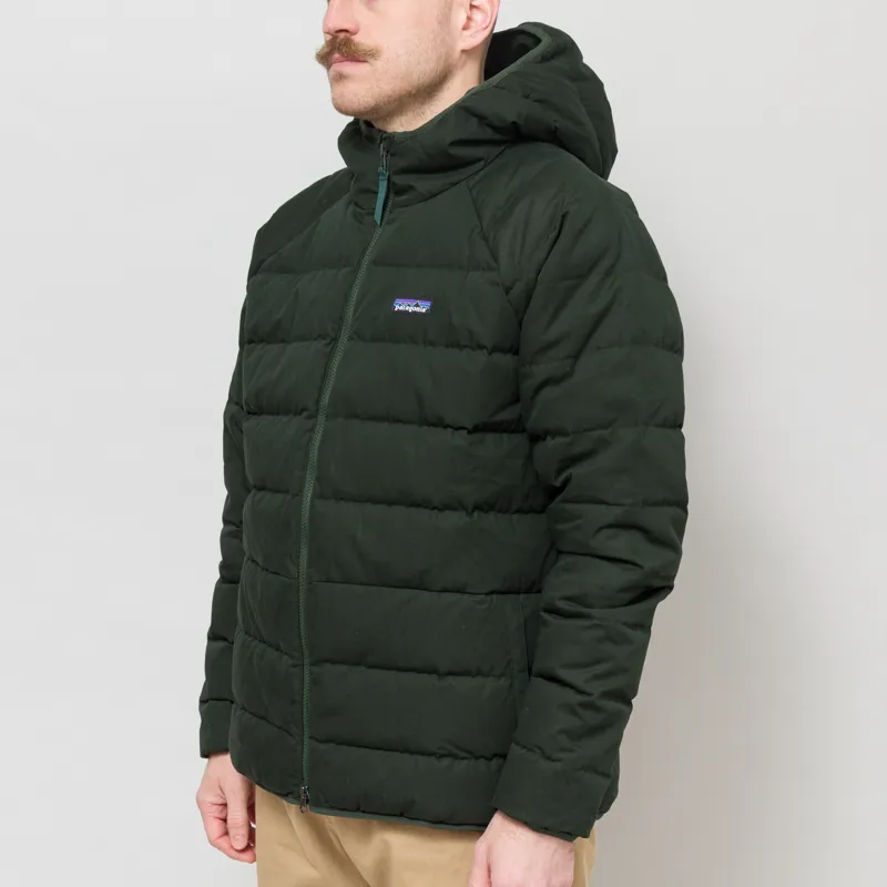 Patagonia Cotton Down Jacket Old Growth Green-1