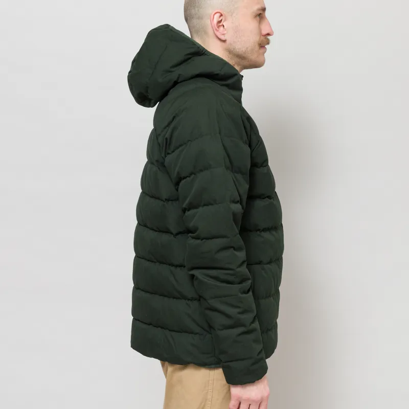 Patagonia Cotton Down Jacket Old Growth Green-4
