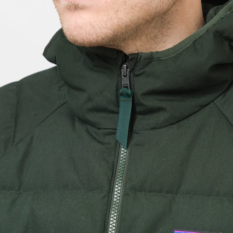 Patagonia Cotton Down Jacket Old Growth Green-6