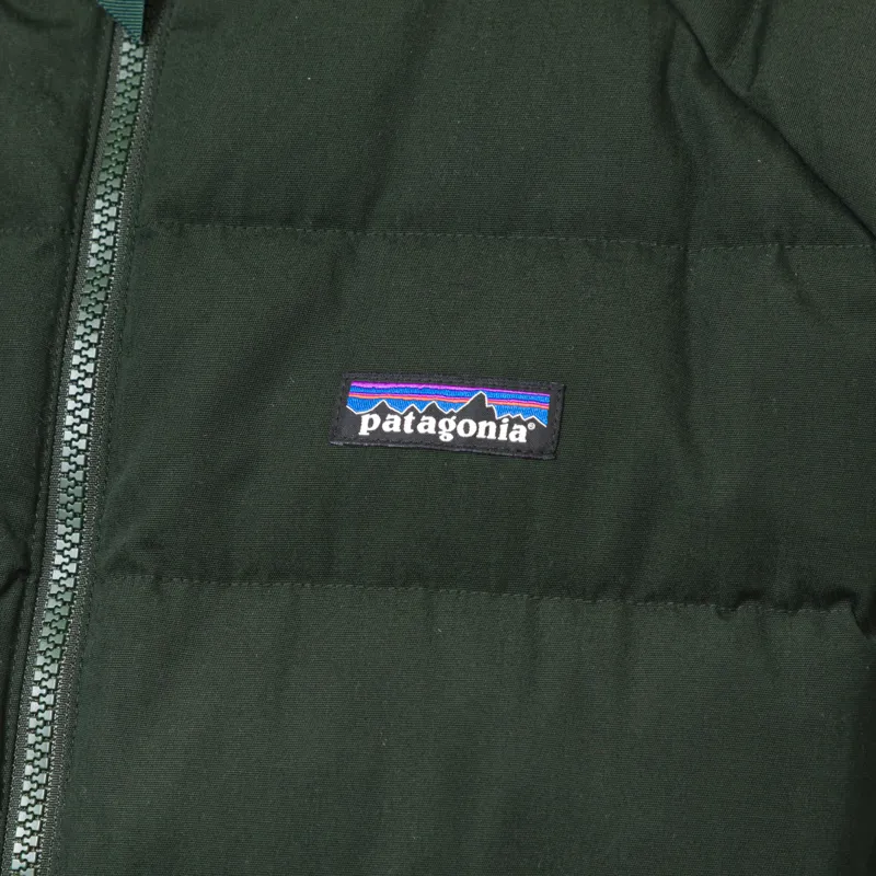 Patagonia Cotton Down Jacket Old Growth Green-7