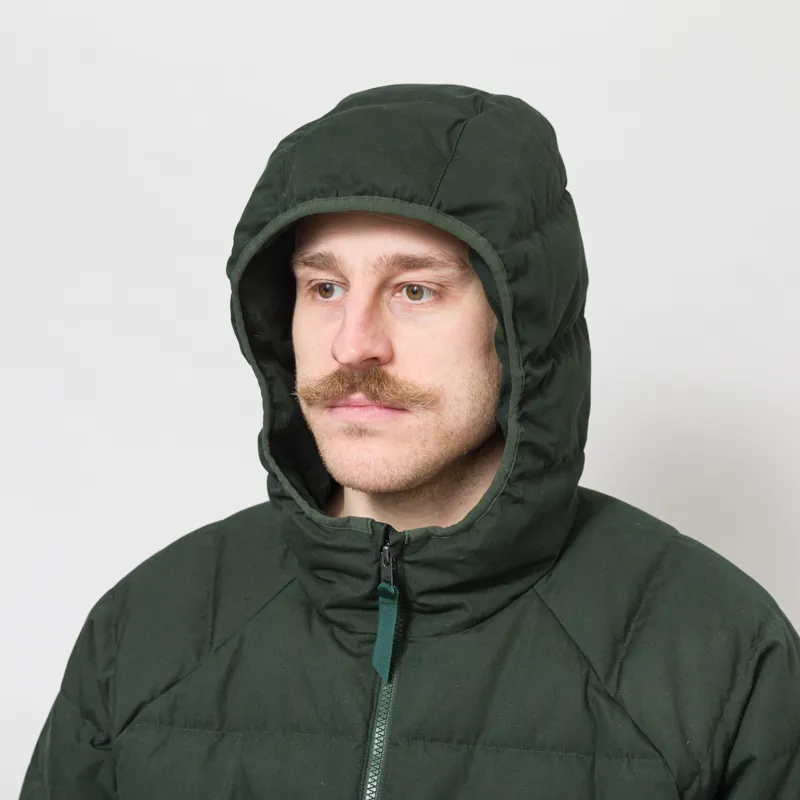 Patagonia Cotton Down Jacket Old Growth Green-5