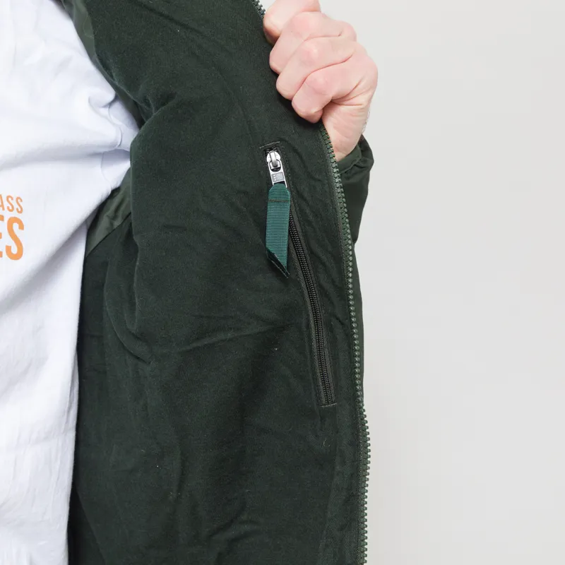 Patagonia Cotton Down Jacket Old Growth Green-8