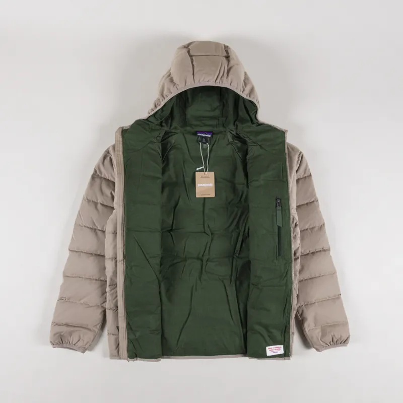 Patagonia Cotton Down Jacket Seabird Grey-1