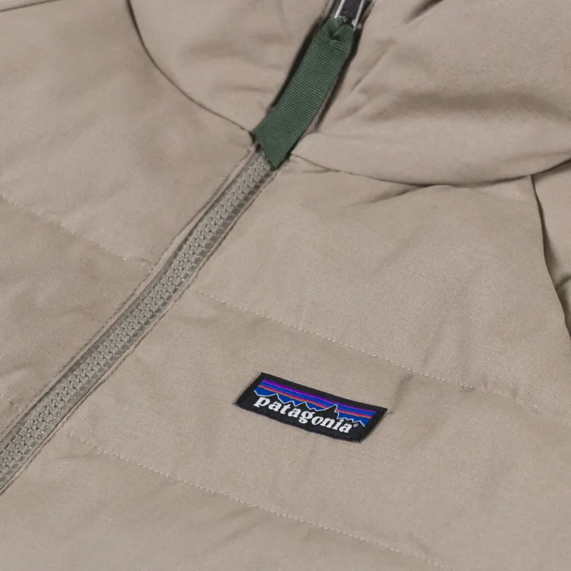 Patagonia Cotton Down Jacket Seabird Grey-6
