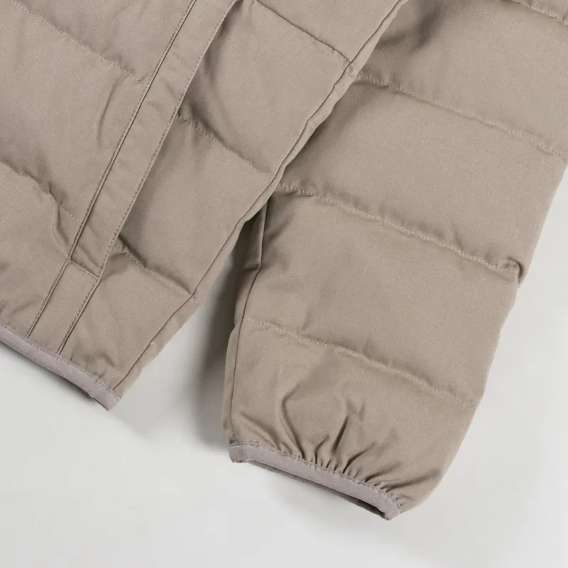 Patagonia Cotton Down Jacket Seabird Grey-10