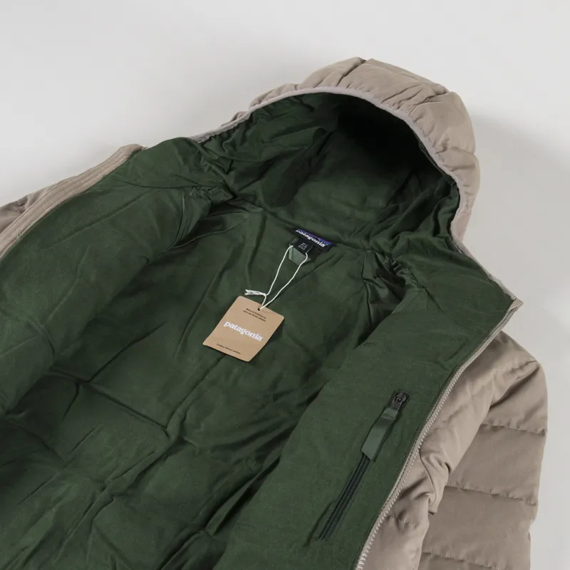 Patagonia Cotton Down Jacket Seabird Grey-4