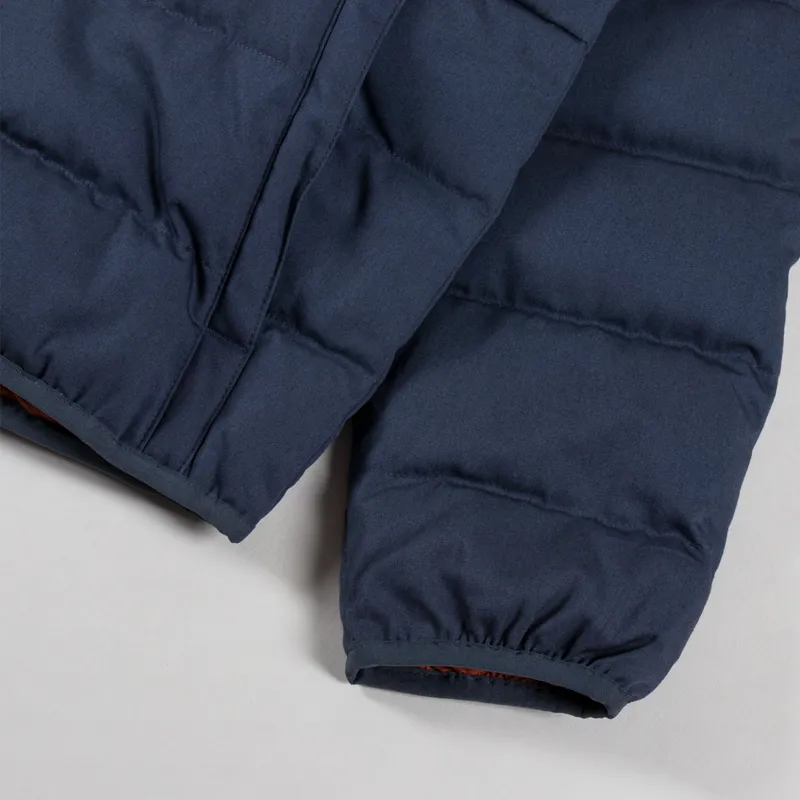 Patagonia Cotton Down Jacket Smolder Blue-11