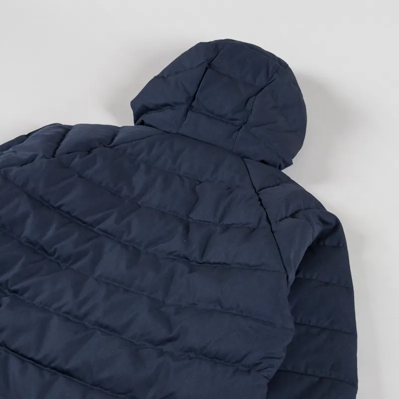 Patagonia Cotton Down Jacket Smolder Blue-5
