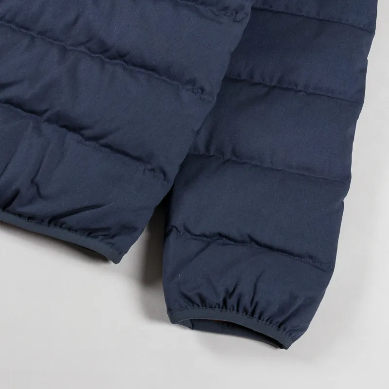 Patagonia Cotton Down Jacket Smolder Blue-12