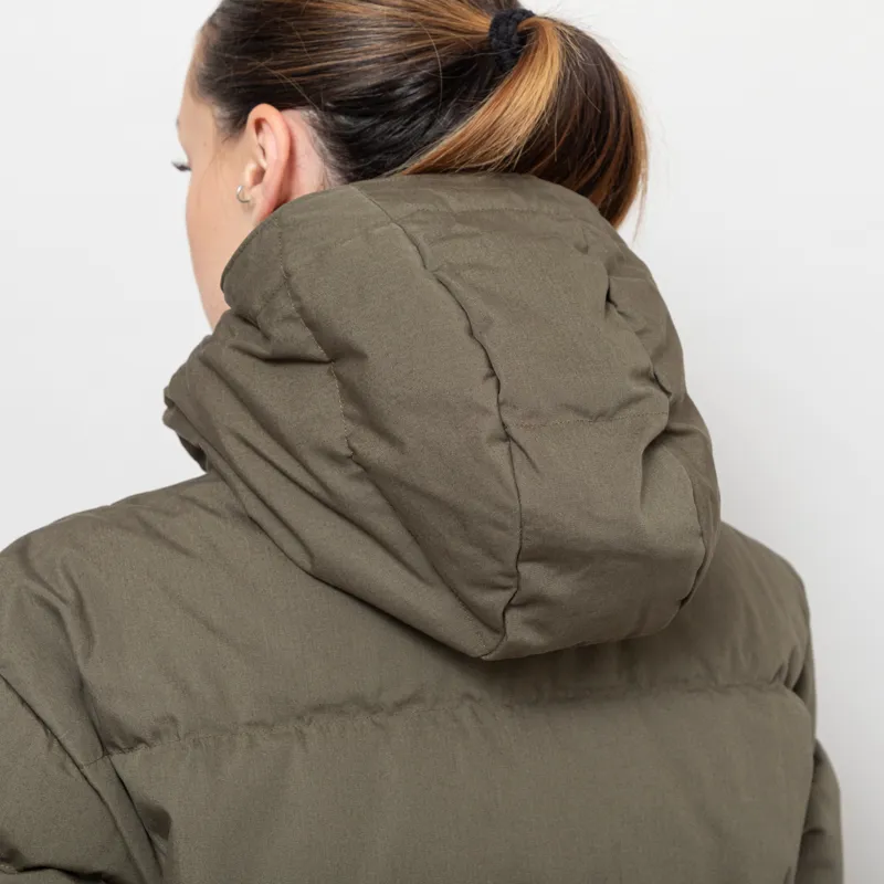 Patagonia Womens Cotton Down Parka Basin Green-7