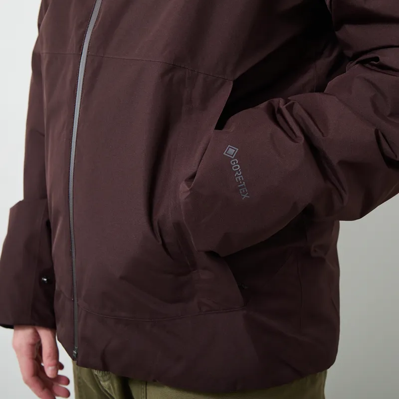 Patagonia Lightweight GORE-TEX Stormshadow Jacket Den Brown-5