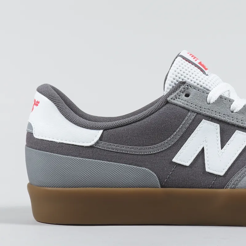 New Balance Numeric 272 Shoes Grey White-5