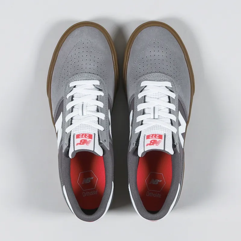 New Balance Numeric 272 Shoes Grey White-1