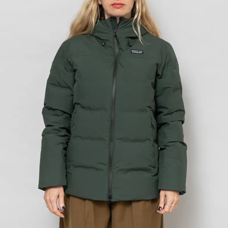 Patagonia Womens Jackson Glacier Jacket Old Growth Green