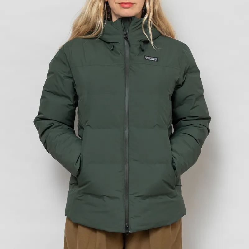 Patagonia Womens Jackson Glacier Jacket Old Growth Green-1