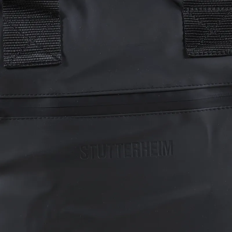 Stutterheim Svea Box Bag Black-7
