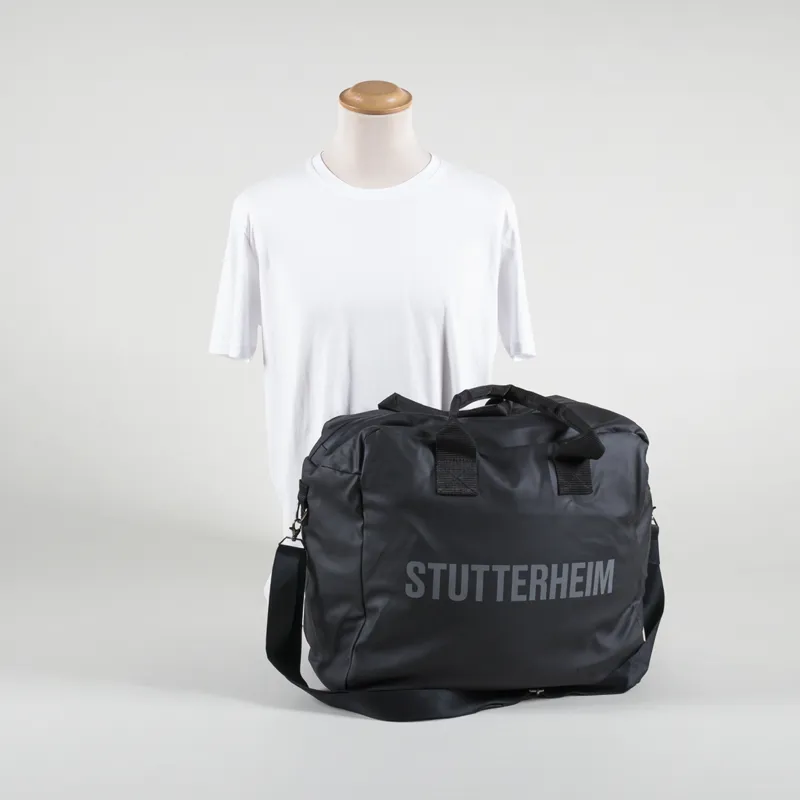 Stutterheim Svea Box Bag Black-5