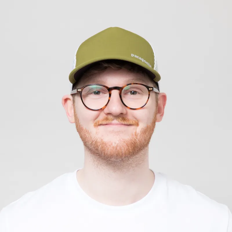 Patagonia Duckbill Running Trucker Hat Pond Green-1