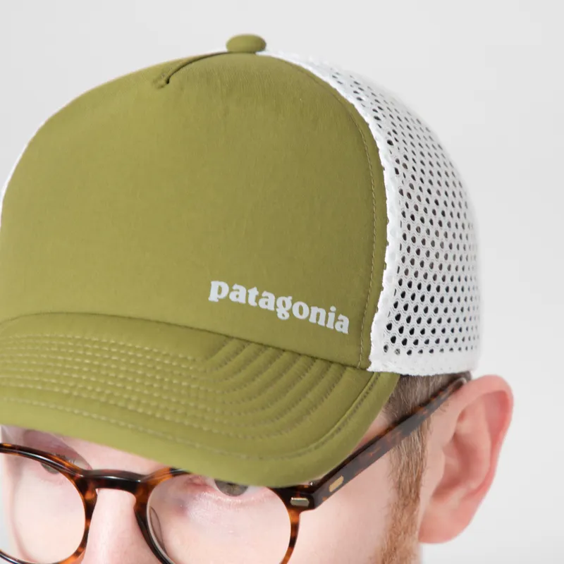 Patagonia Duckbill Running Trucker Hat Pond Green-3