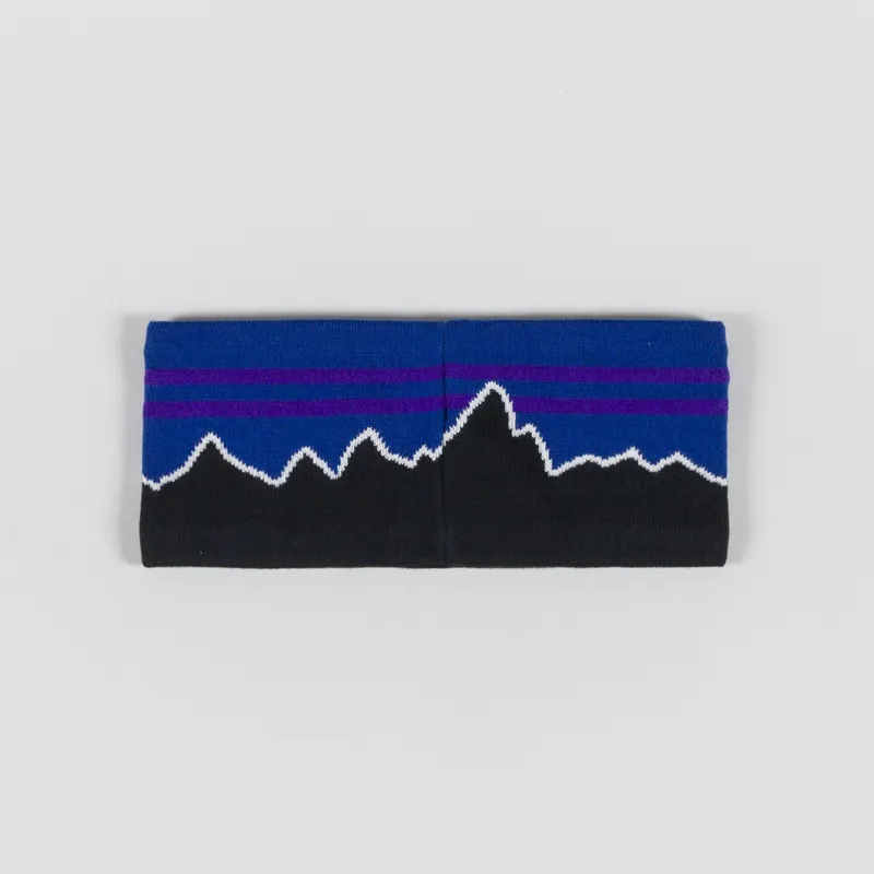 Patagonia Powder Town Headband Classic Fitz Roy P6 Blue-1