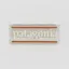 Patagonia Powder Town Headband Hut Tripper Logo Weathered Stone