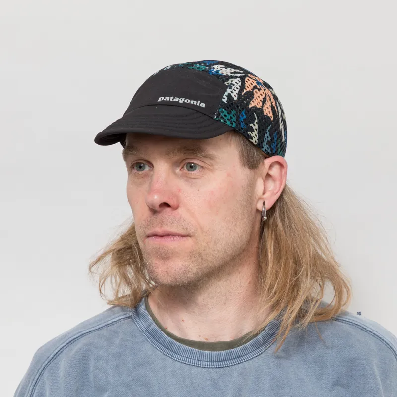 Patagonia Duckbill Cap Black Kaleido