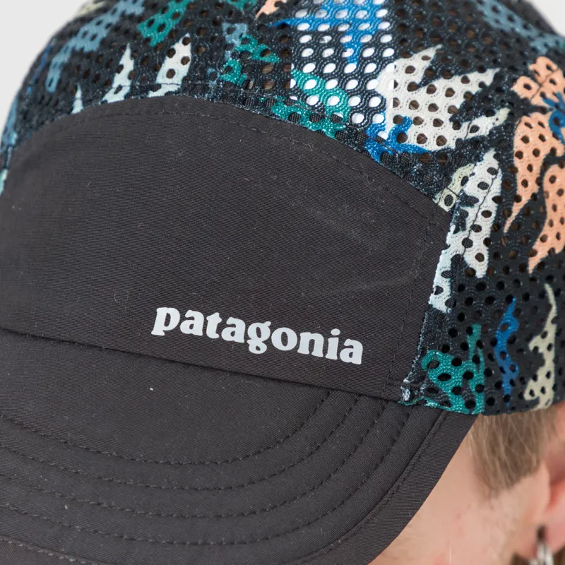 Patagonia Duckbill Cap Black Kaleido-4