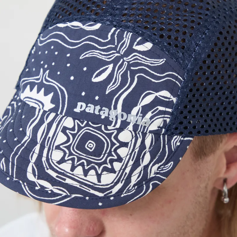 Patagonia Duckbill Cap Solar Blocks New Navy-1