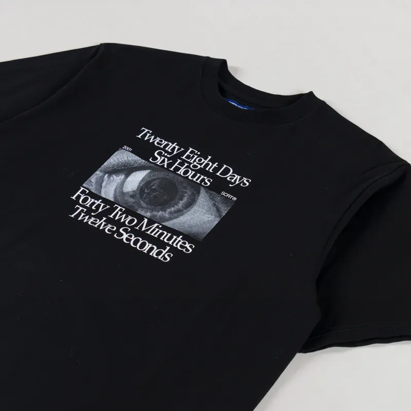 SCRT Twenty Eight Days T Shirt Black-3