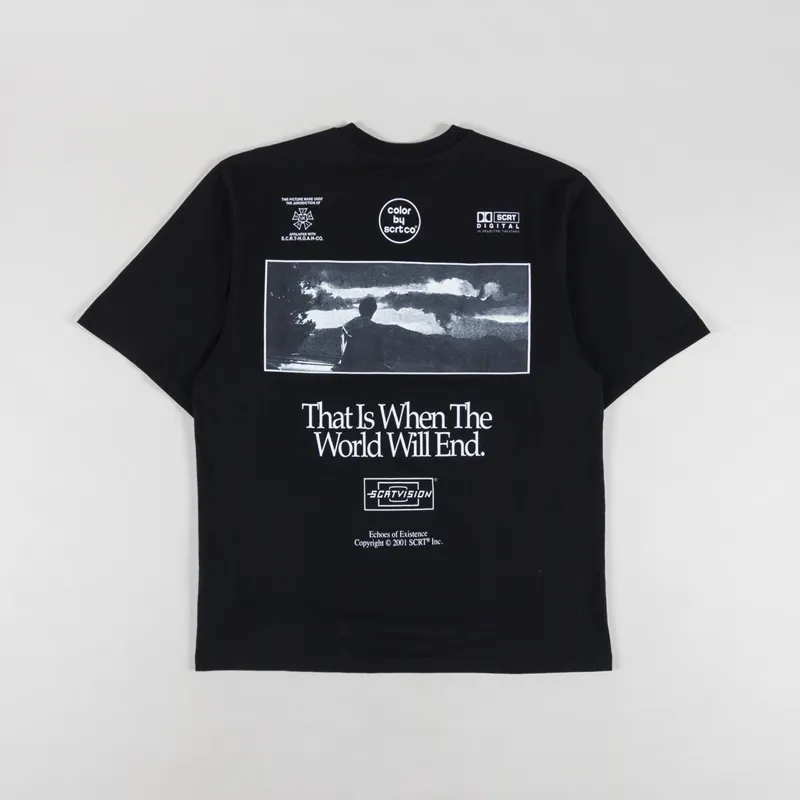 SCRT Twenty Eight Days T Shirt Black