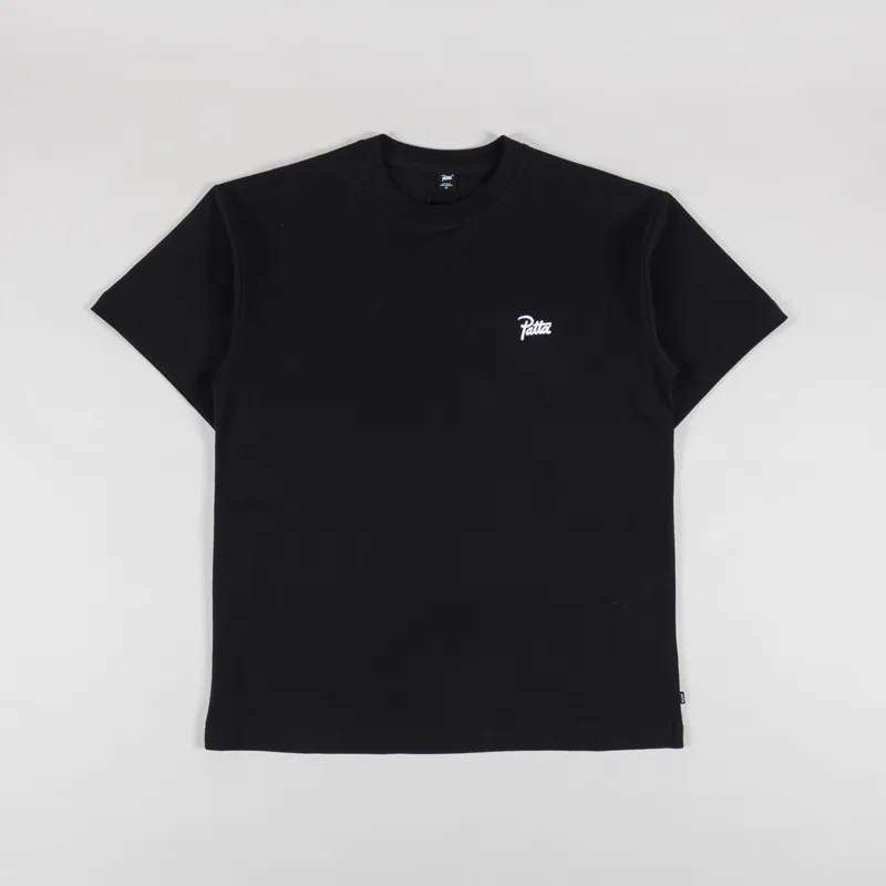 Patta Bark T Shirt Black-1
