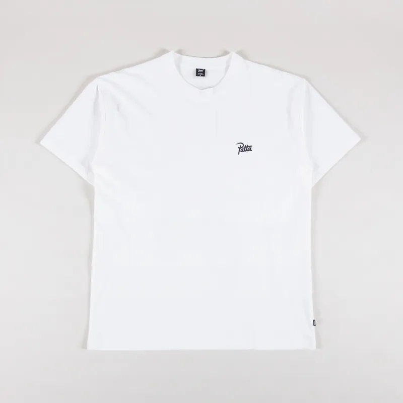 Patta Biker T Shirt White-1